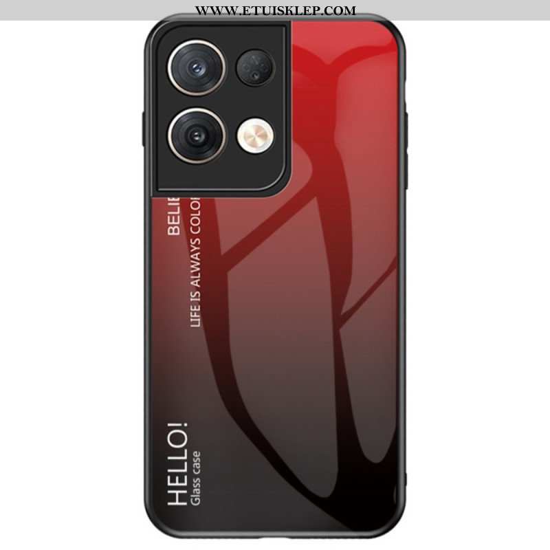 Etui do Oppo Reno 8 Pro Szkło Hartowane Witam